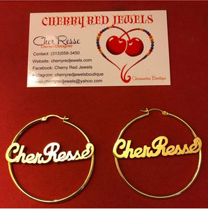 🍒🍒 PERSONALIZED SILVER HOOP EARRINGS. 925 SILVER!! ANY SIZES, ANY STYLE. 3 SIZES TO CHOOSE FROM